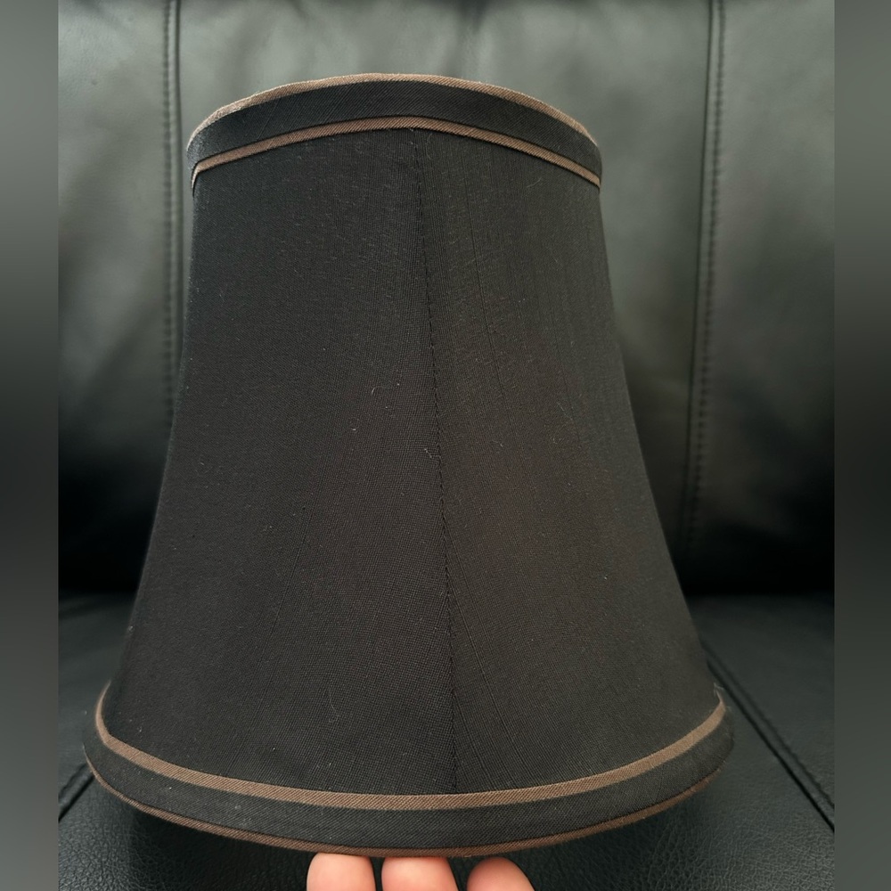 Black Fabric Mini Lamp Shades Morden Simple Lampshade For Table Floor Lamp